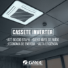 Ar Condicionado Split Cassete Inverter 24000 BTUs Gree Quente/Frio - Image 3