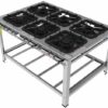 Fogão Industrial Inox FGI44 EM, FGI46 EM, FGI48 EM De Encosto Boca Chama Mista - Image 2